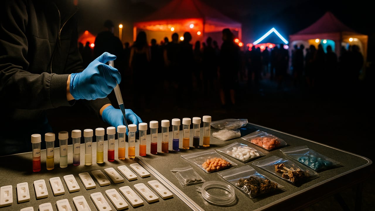 KI-generiertes Symbolbild zur Folge „Dr. Felix Blei: Drug-Checking deckt Thüringens echten Drogenkonsum auf“